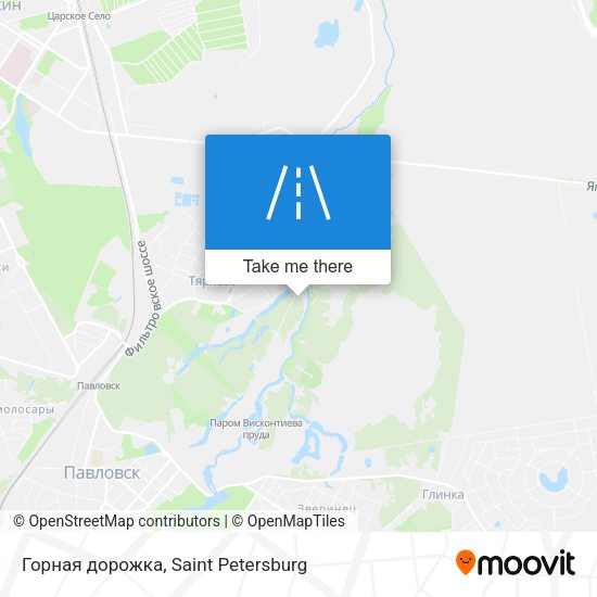 Горная дорожка map
