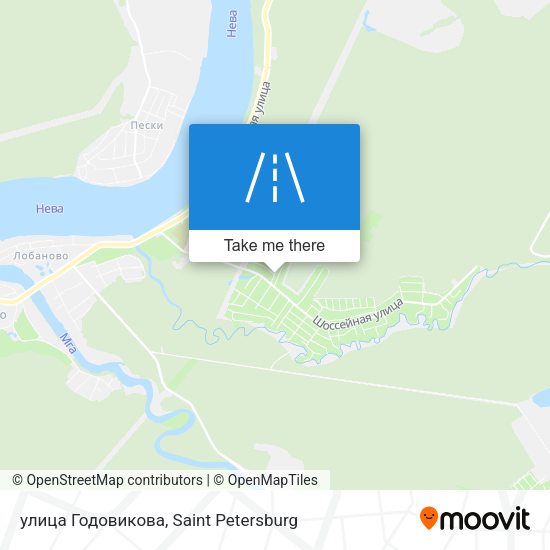 улица Годовикова map