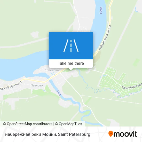 набережная реки Мойки map