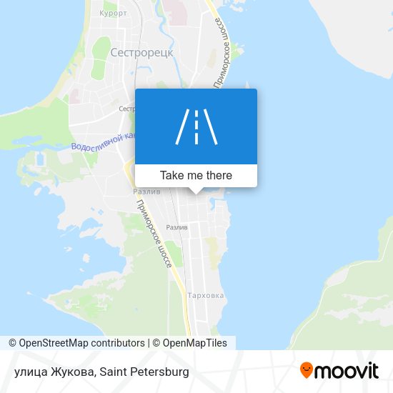 улица Жукова map