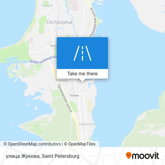 улица Жукова map