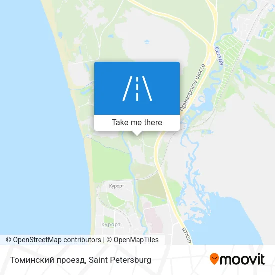 Томинский проезд map