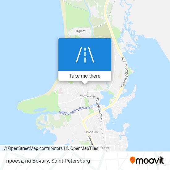 проезд на Бочагу map