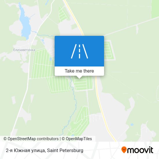 2-я Южная улица map