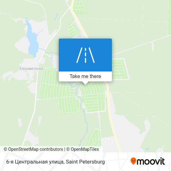 6-я Центральная улица map