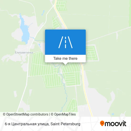 6-я Центральная улица map