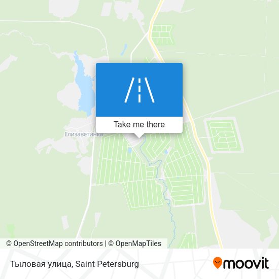 Тыловая улица map