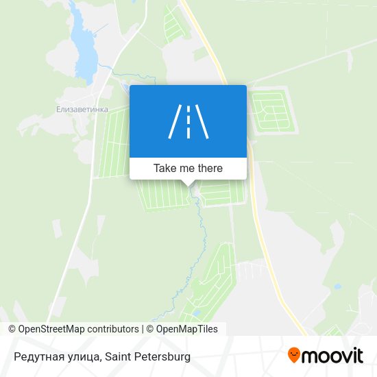Редутная улица map