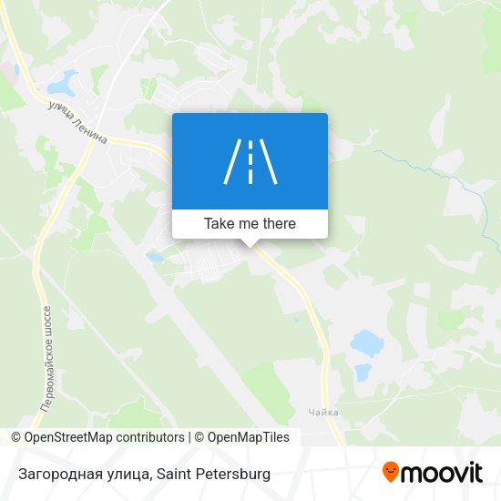 Загородная улица map