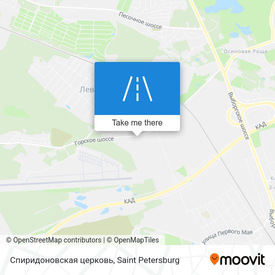 Спиридоновская церковь map