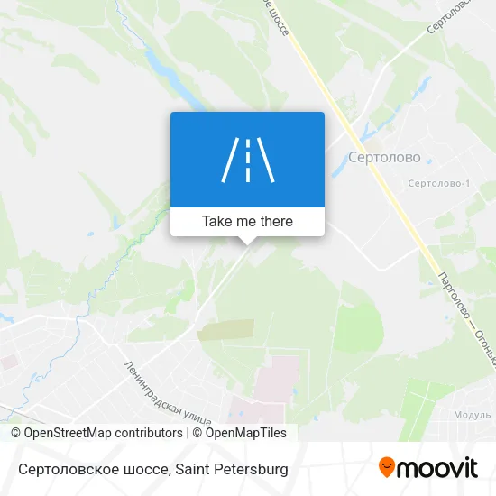 Сертоловское шоссе map