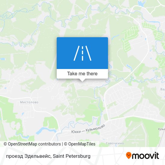 проезд Эдельвейс map