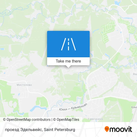 проезд Эдельвейс map