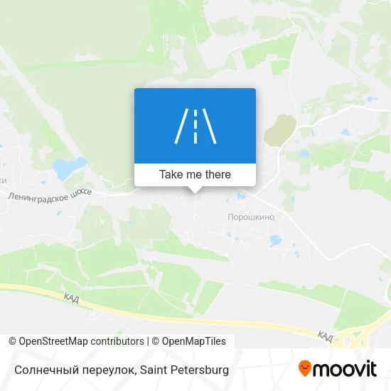 Солнечный переулок map