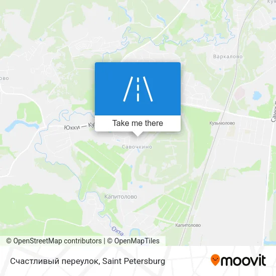 Счастливый переулок map