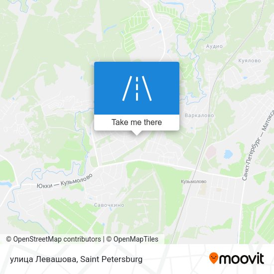 улица Левашова map