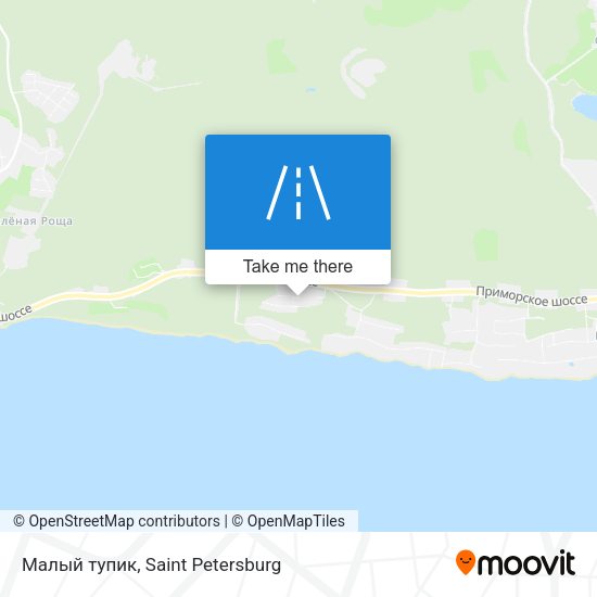 Малый тупик map