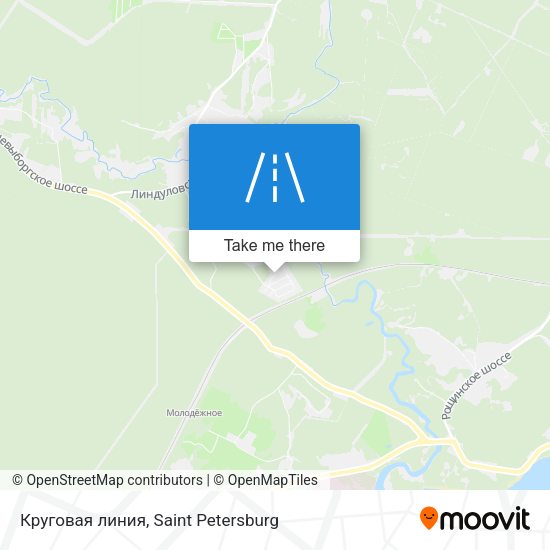 Круговая линия map