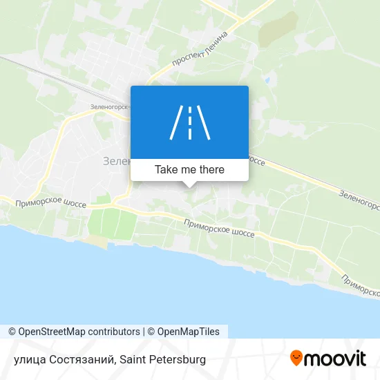 улица Состязаний map