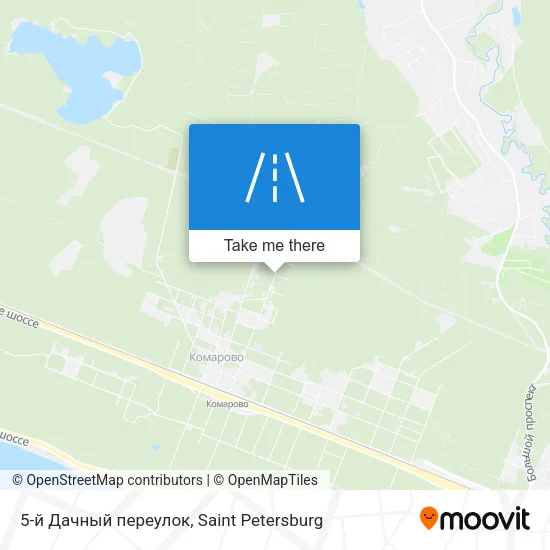 5-й Дачный переулок map
