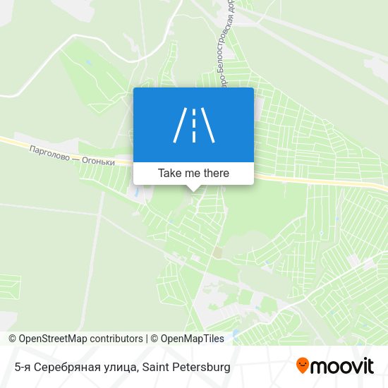 5-я Серебряная улица map