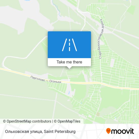Ольховская улица map