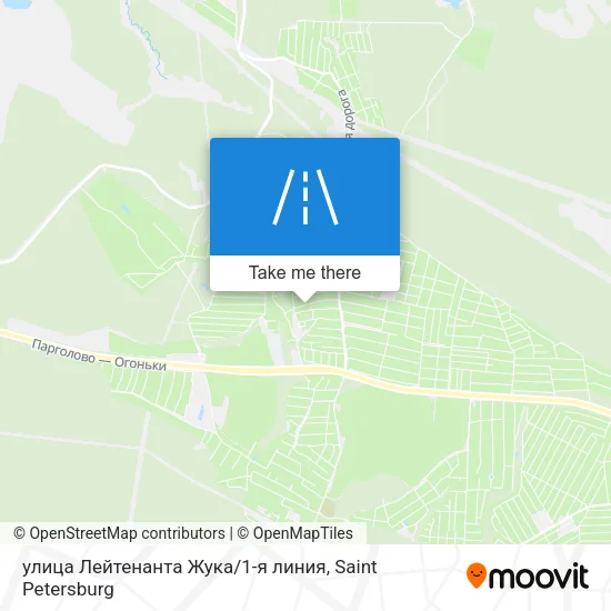 улица Лейтенанта Жука / 1-я линия map