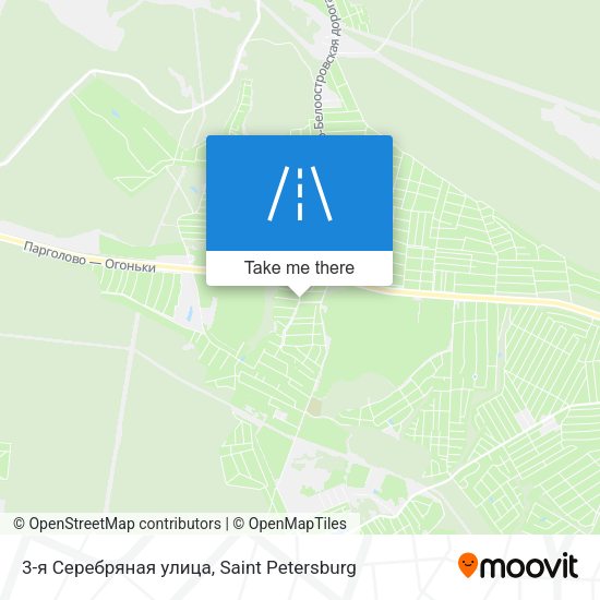 3-я Серебряная улица map