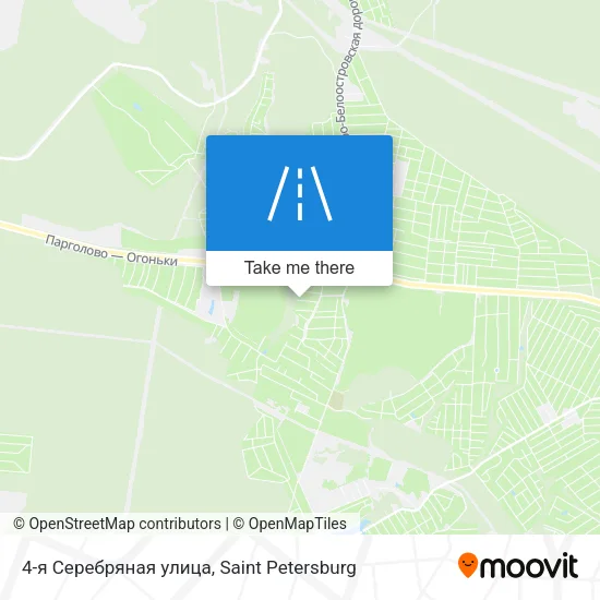 4-я Серебряная улица map