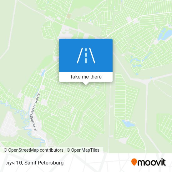 луч 10 map