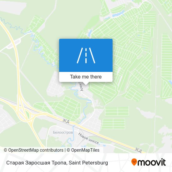 Старая Заросшая Тропа map