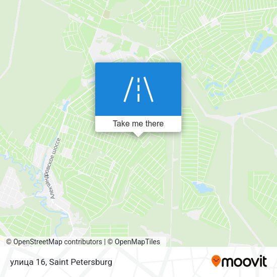 улица 16 map