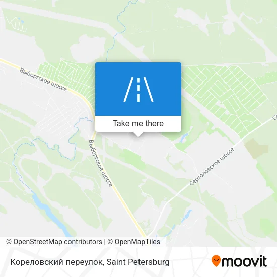 Кореловский переулок map