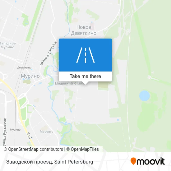 Заводской проезд map
