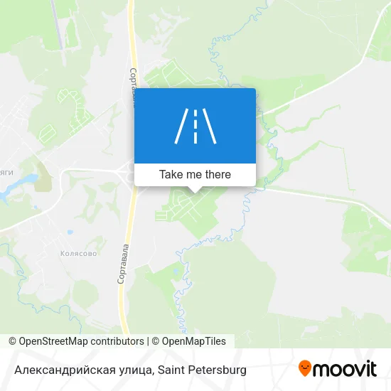 Александрийская улица map