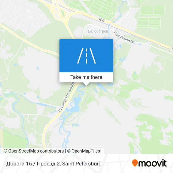 Дорога 16 / Проезд 2 map