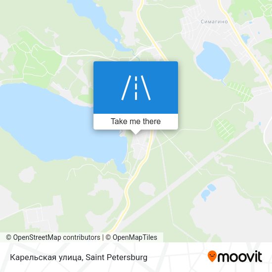 Карельская улица map