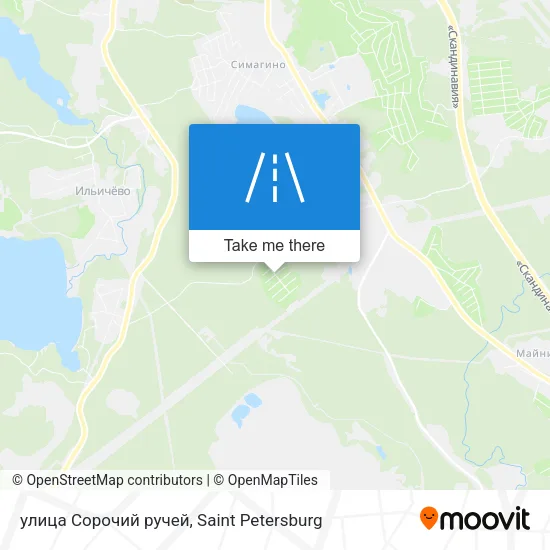 улица Сорочий ручей map