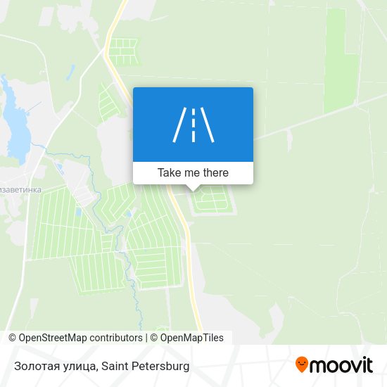 Золотая улица map