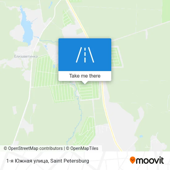 1-я Южная улица map