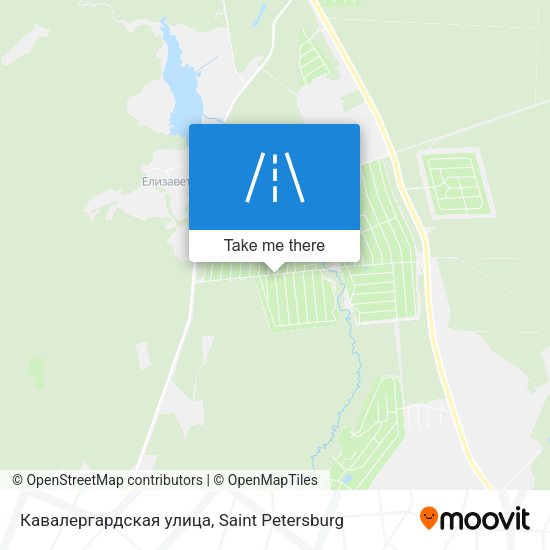 Кавалергардская улица map