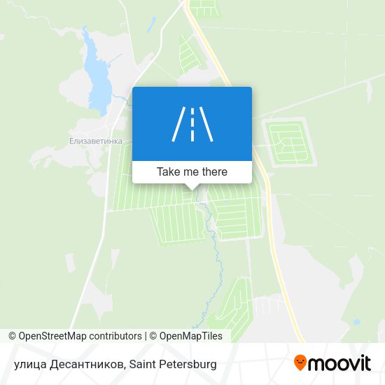 улица Десантников map