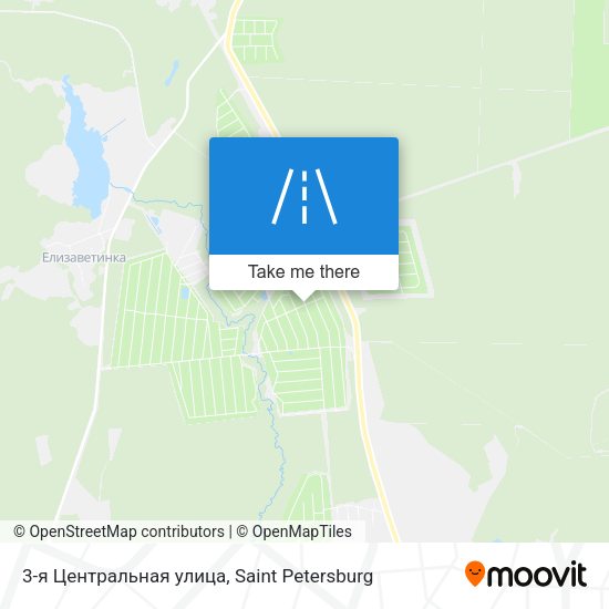 3-я Центральная улица map