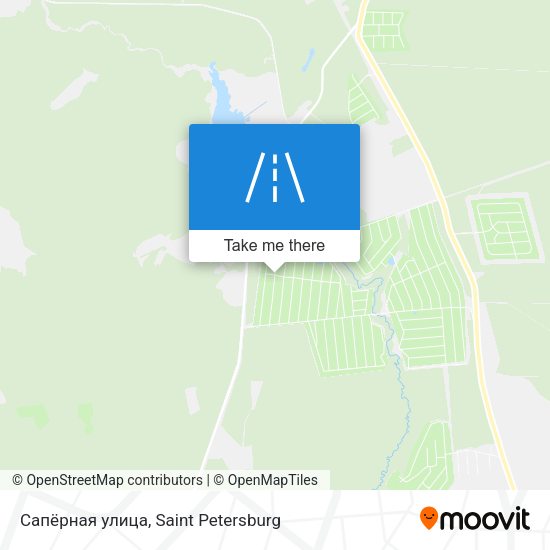 Сапёрная улица map