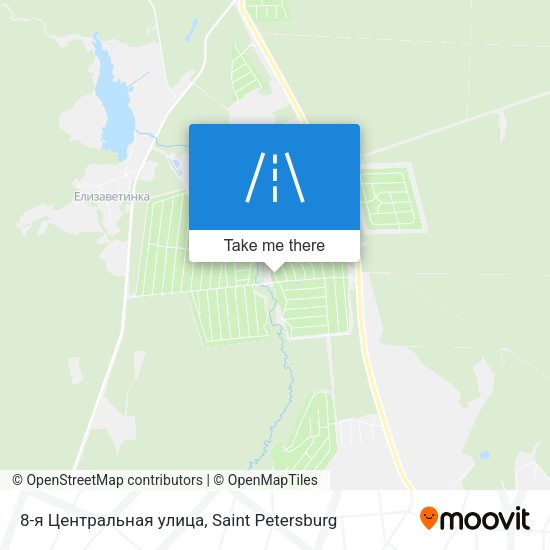 8-я Центральная улица map
