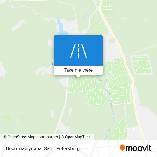 Пехотная улица map