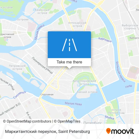 Маркитантский переулок map