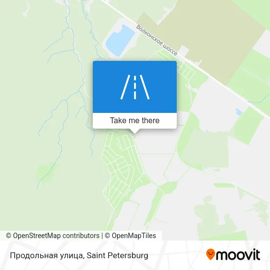 Продольная улица map