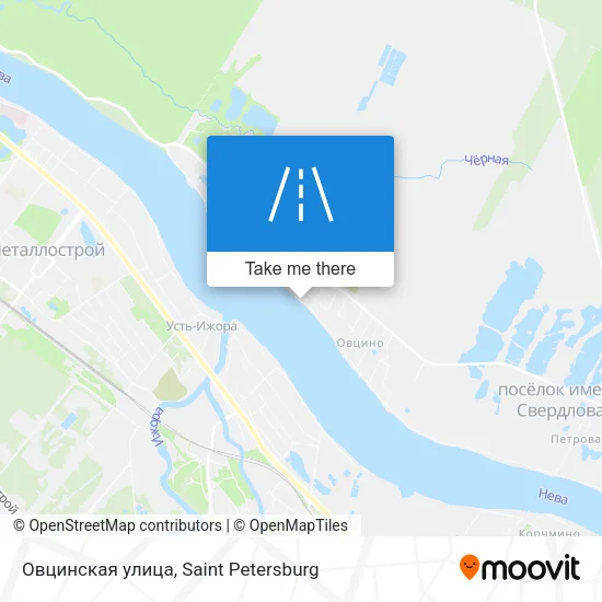 Овцинская улица map