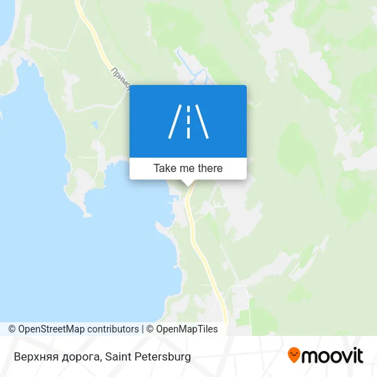 Верхняя дорога map